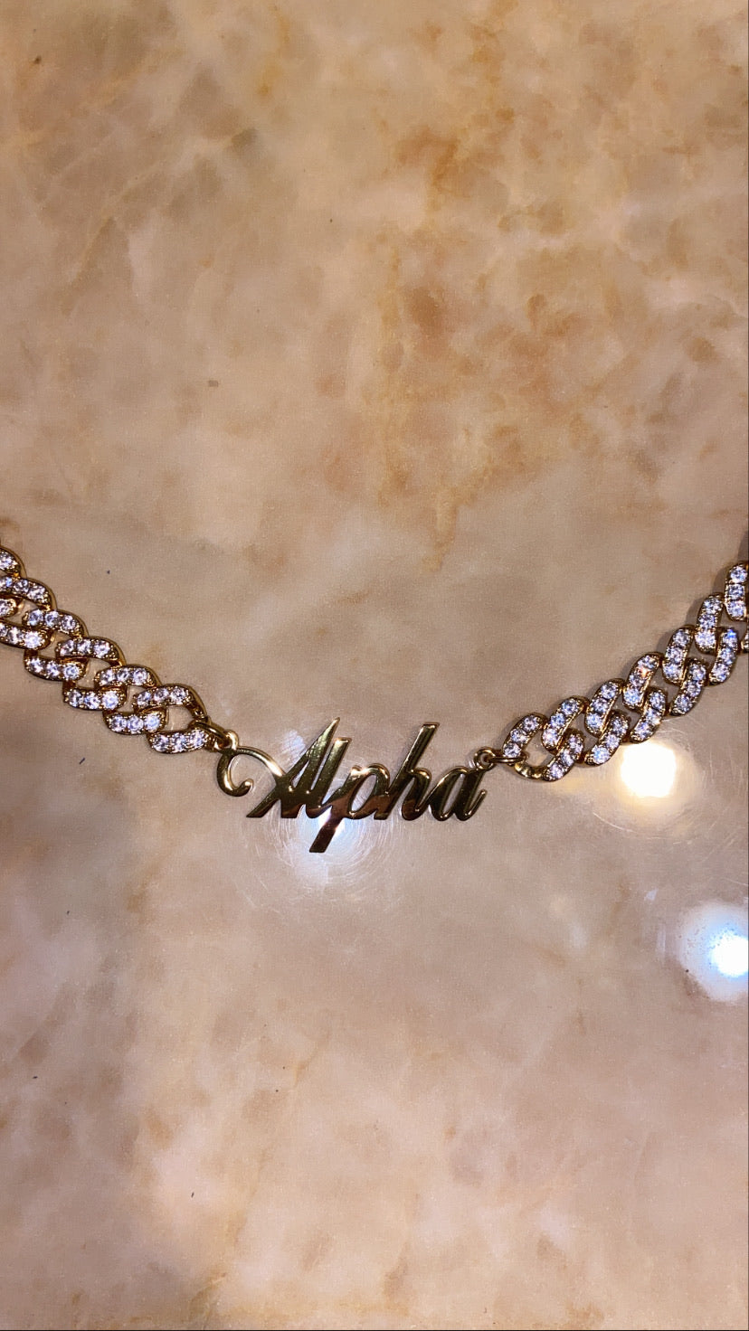 Alpha Cuban Link in Gold (Ships on 4/30)