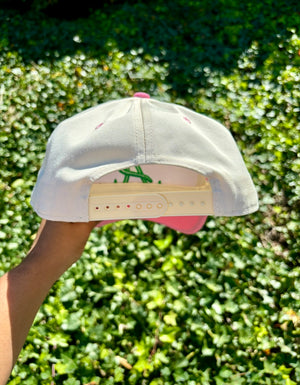 A Hat with Pink Brim (Ships on 4/24)
