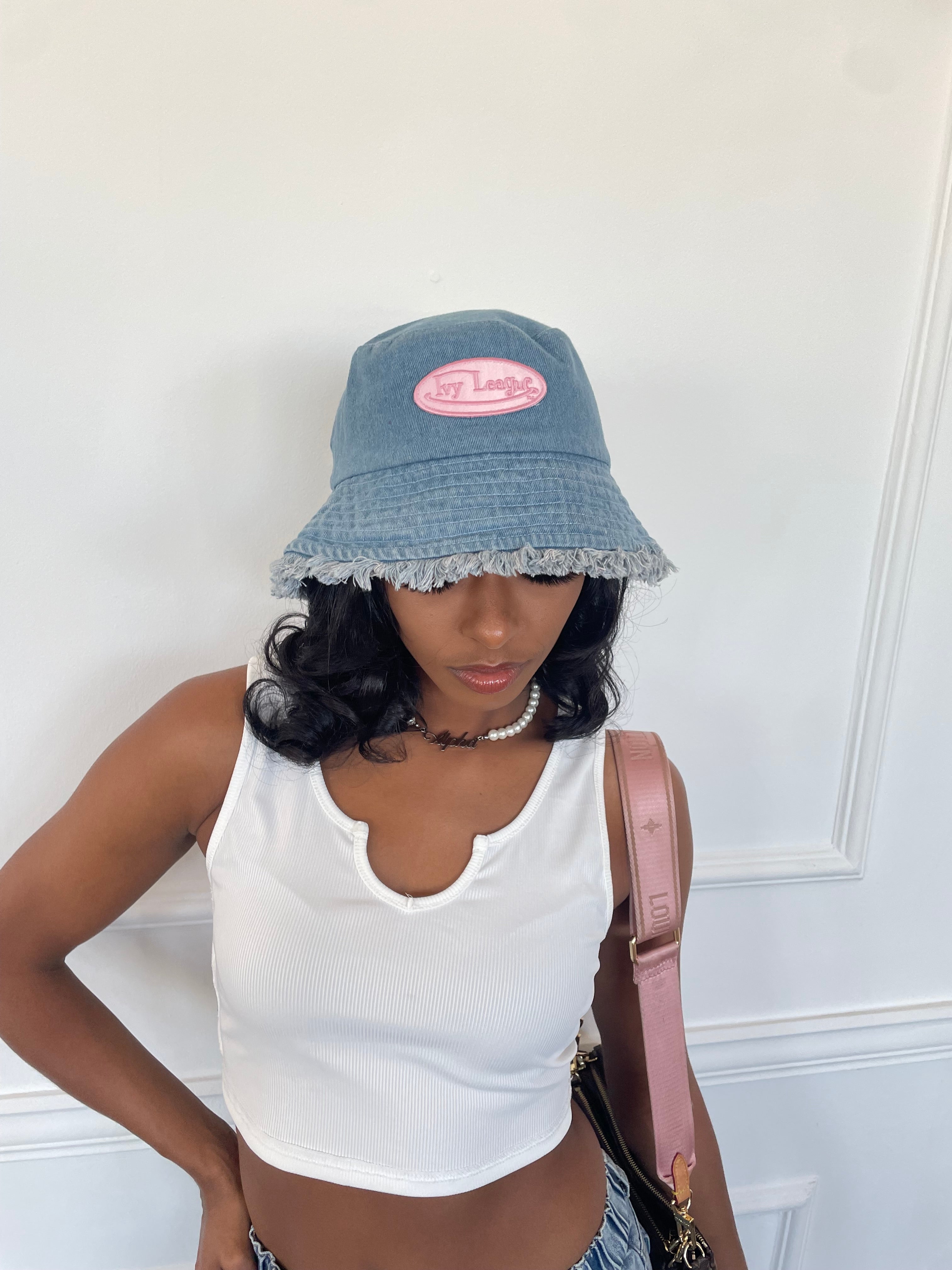 Ivy League Denim Bucket Hat
