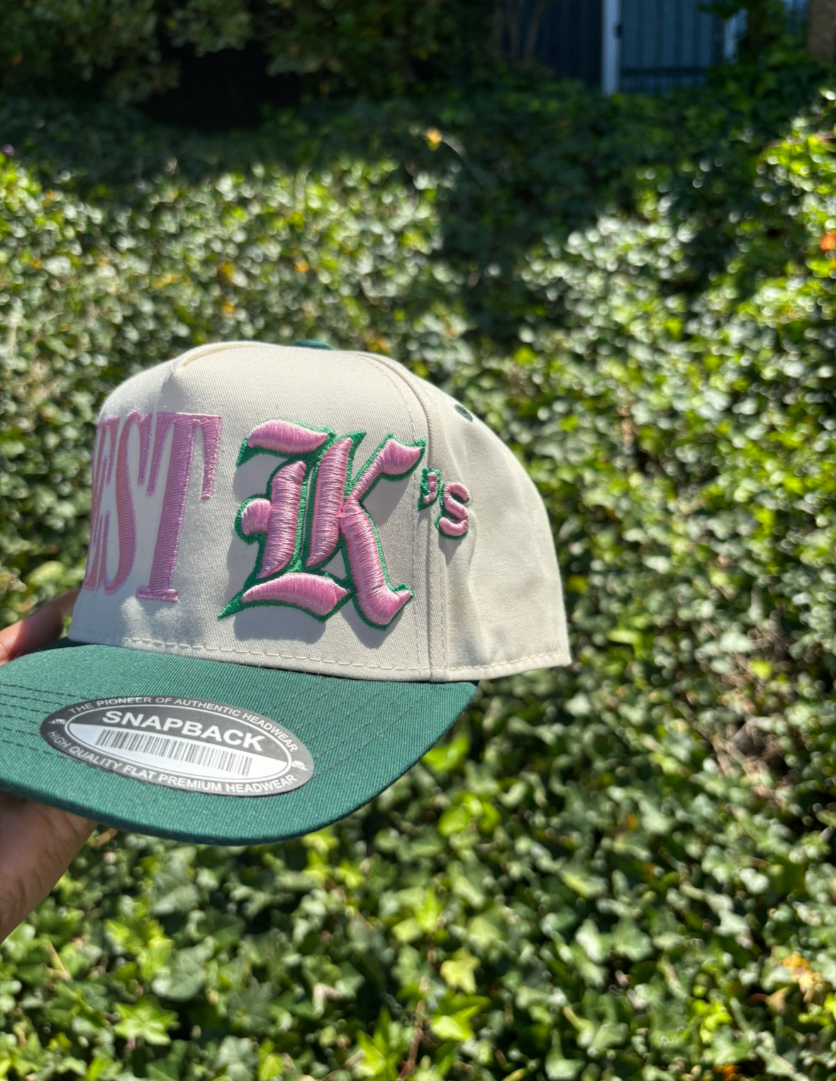 Phinest (K’s) Hat with Green Brim- Ships on 4/24