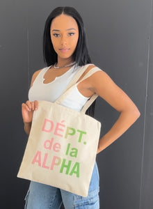 DEPT. de la Alpha Tote Bag