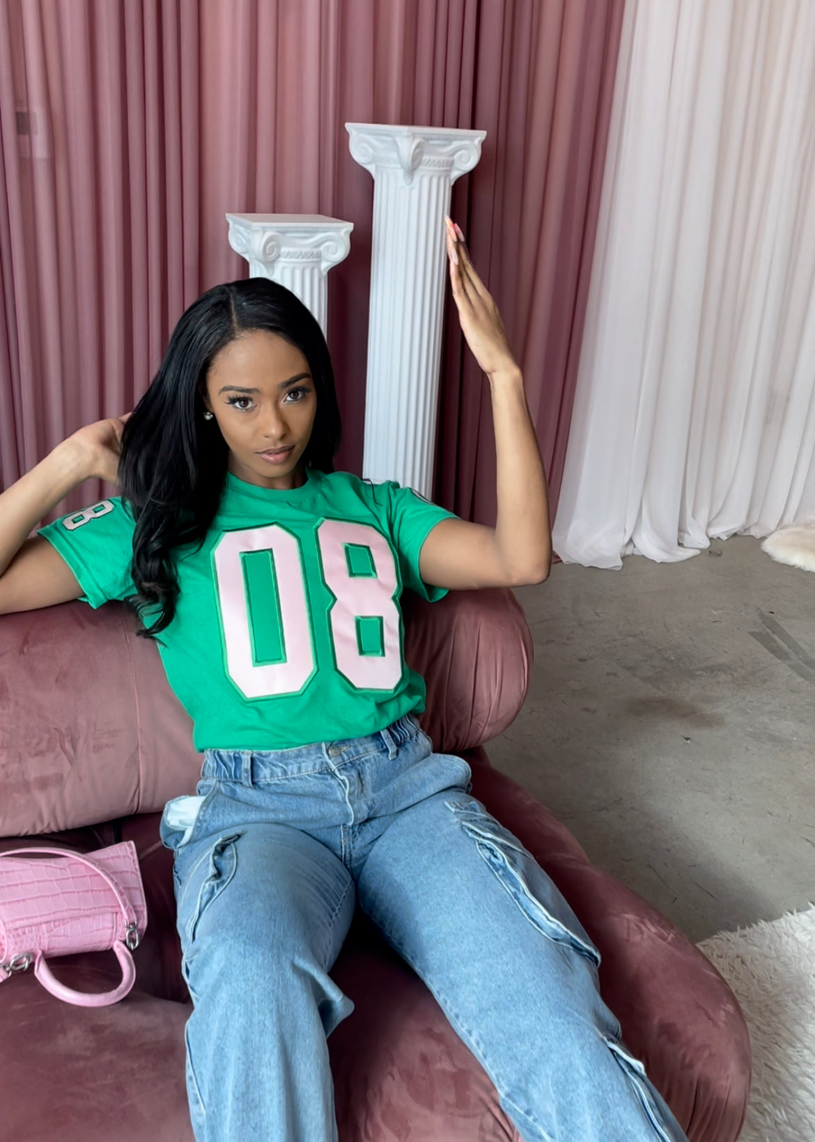 08 Tee in Kelly Green