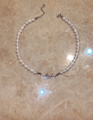 Alpha Pearl Necklace