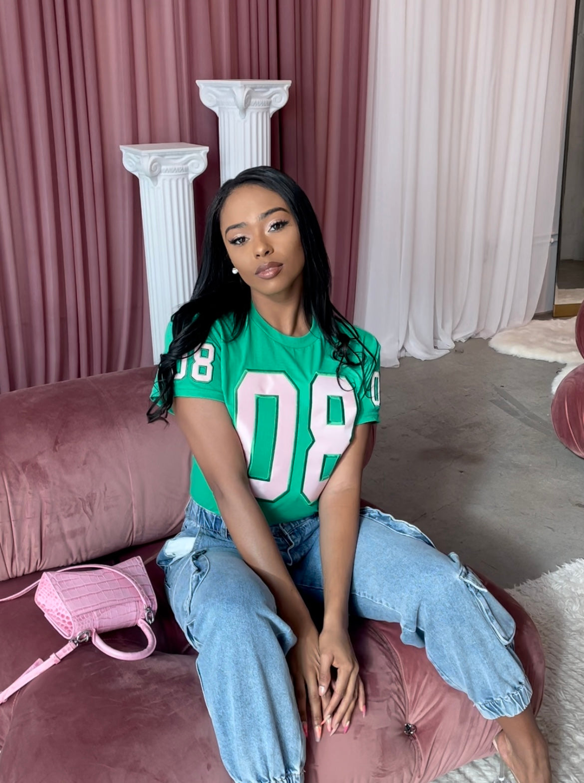 08 Tee in Kelly Green