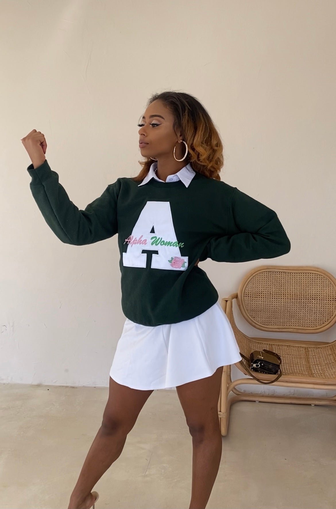 BIG "A" Crewneck (Ships on 2/7)