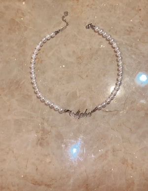 Alpha Pearl Necklace