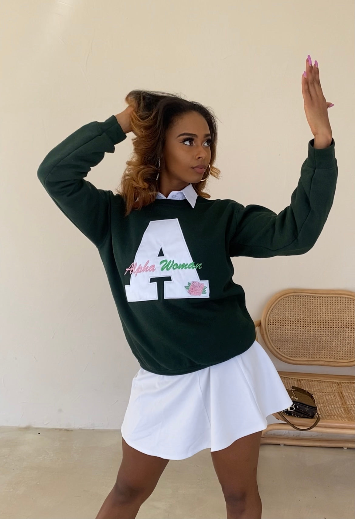 BIG "A" Crewneck (Ships on 2/7)