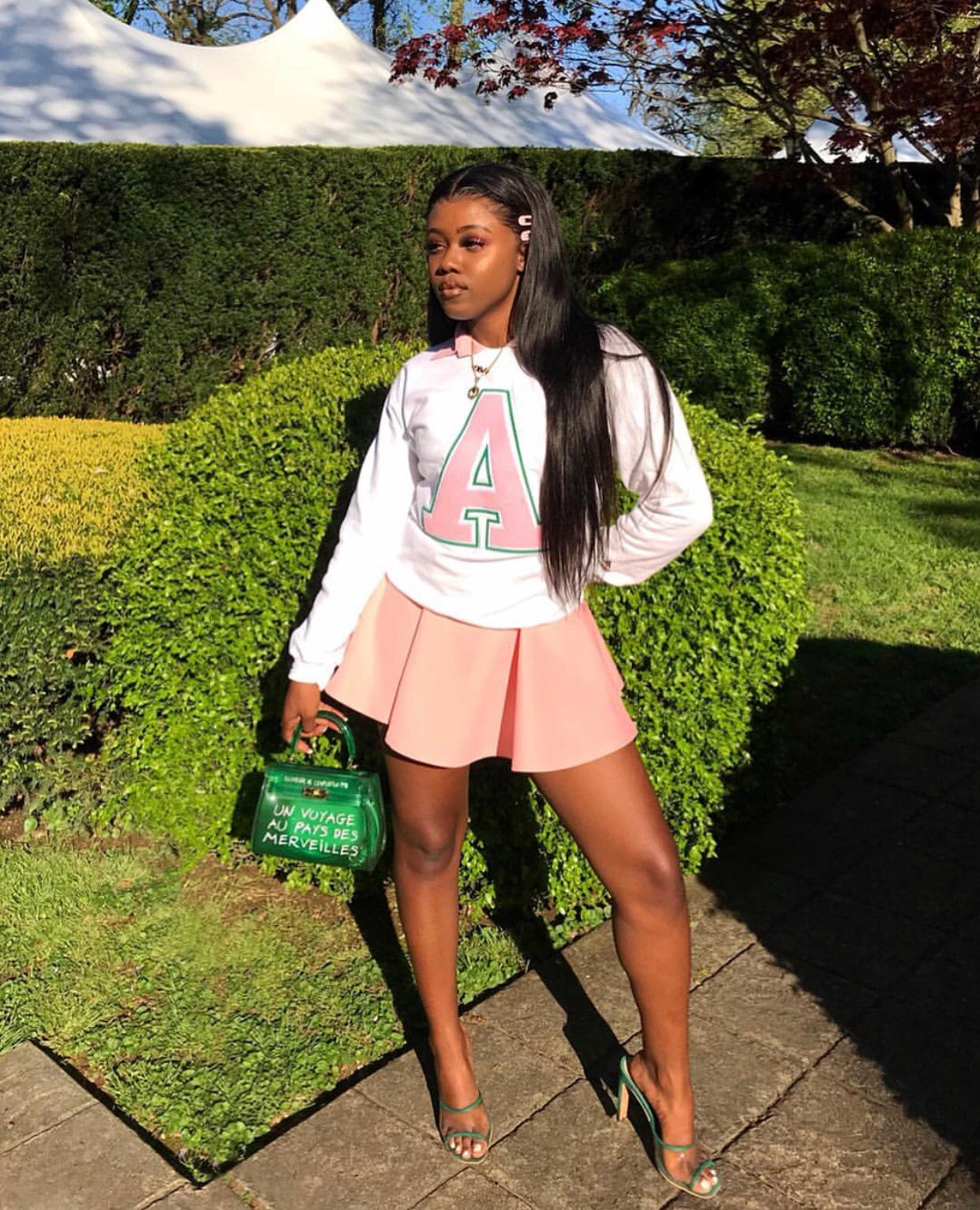Alpha Letter Sweater
